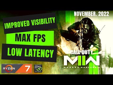 BEST Setting for FPS and Visibility Using Ryzen 7 5700x and 2070 Super in MW2 /Warzone 2.0