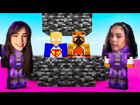 DESAFIO: MENINOS VS MENINAS NO MINECRAFT!