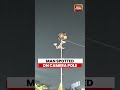 Man Spotted on Camera Pole in Viral Video Sparks Surprise and Reactions on Social Media #viralvideo