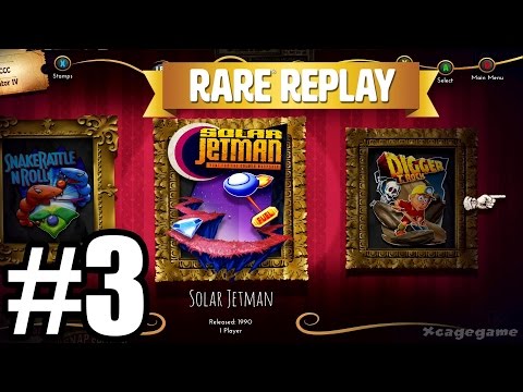 Rare Replay - Gameplay Walkthrough Part 3 - Solar Jetman & Digger T. Rock [ HD ]