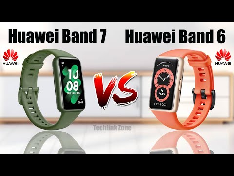 Huawei Band 7 Vs Huawei Band 6 Comparison