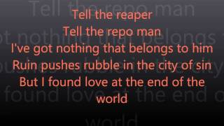 Love At The End-John Mark McMillan w/Lyrics