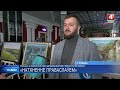 В экспозиции – более 30 работ российских и белорусских живописцев. Выставка «Вдохновение православием» проходит в кинотеатре им. М.И. Калинина 