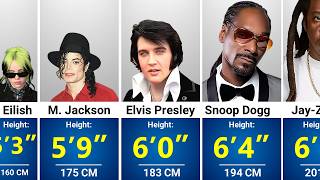 REAL Heights of 100 Famous Singers – How Tall Are They REALLY?