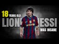 18-Year-Old Lionel Messi was Football Phenomenon