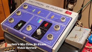Video thumbnail for mrfett's Mu-Tron Bi-Phase Review by mrfett