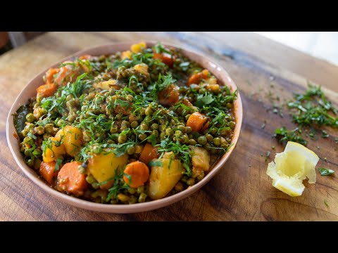 🫛 Greek Style Peas - Arakas Latheros 🇬🇷| Med Xmas Feast Ep8 | @recipearce #recipe