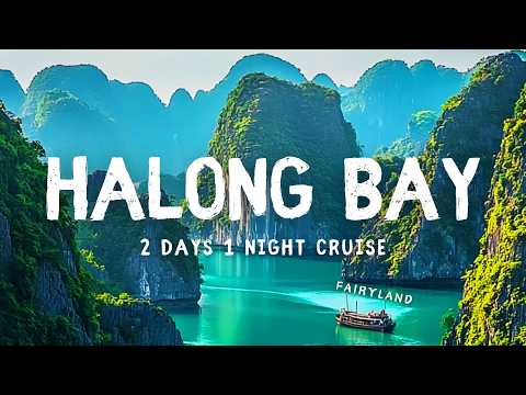 Ha Long Bay Cruise 2 Days 1 Night 2026 - FOR FIRST TIMER IN VIETNAM
