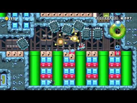 The Speed of Sound (40Sec) by SlipStream - SUPER MARIO MAKER - NO COMMENTARY 1AT