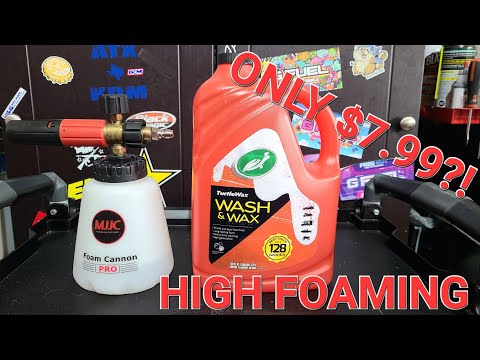 [NEW] Turtle Wax Wash & Wax - Budget Car Shampoo with CRAZY FOAM!