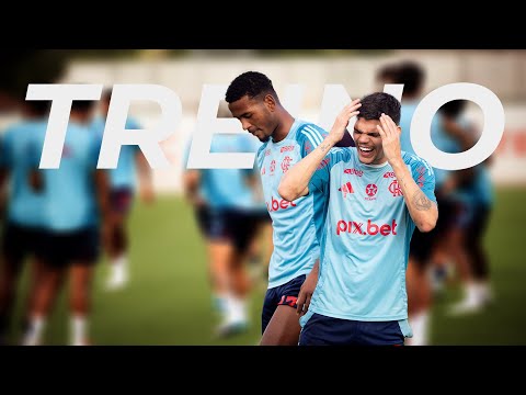 Flamengo holds its penultimate training session before the match against Internacional