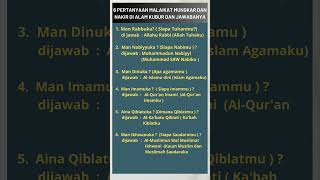 Download lagu 6 Pertanyaan Malaikat Kubur mp3