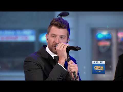 Brett Eldredge - Let It Snow (12.28.2016)(#GMA 720p)