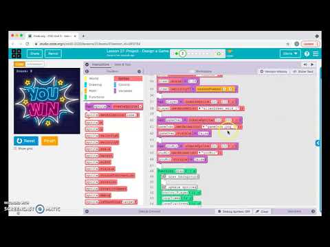 Unit 3 Lesson 27 - Design a Game (Multiple screens)