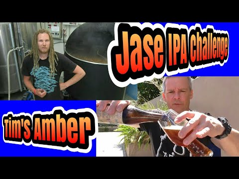 Jase Comp IPA Challenge + Amber from Tim @Huntsman Brewing