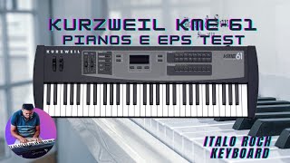 Video thumbnail for Kurzweil kme 61 | Ano 2002 - Pianos & Eps. Test sound) by Italo Roch Keyboard