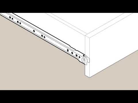 Franklin Brass European Bottom Mount Drawer Slides