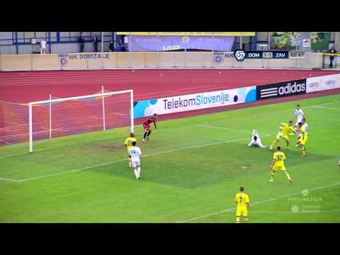 12. krog : Domžale - Zavrč 1:3, Prva Liga Telekom Slovenije 2014/15