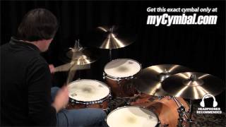 Video thumbnail for Sabian 18" AA Raw Bell Crash Cymbal (2180772-1012314O) by Memphis Drum Shop