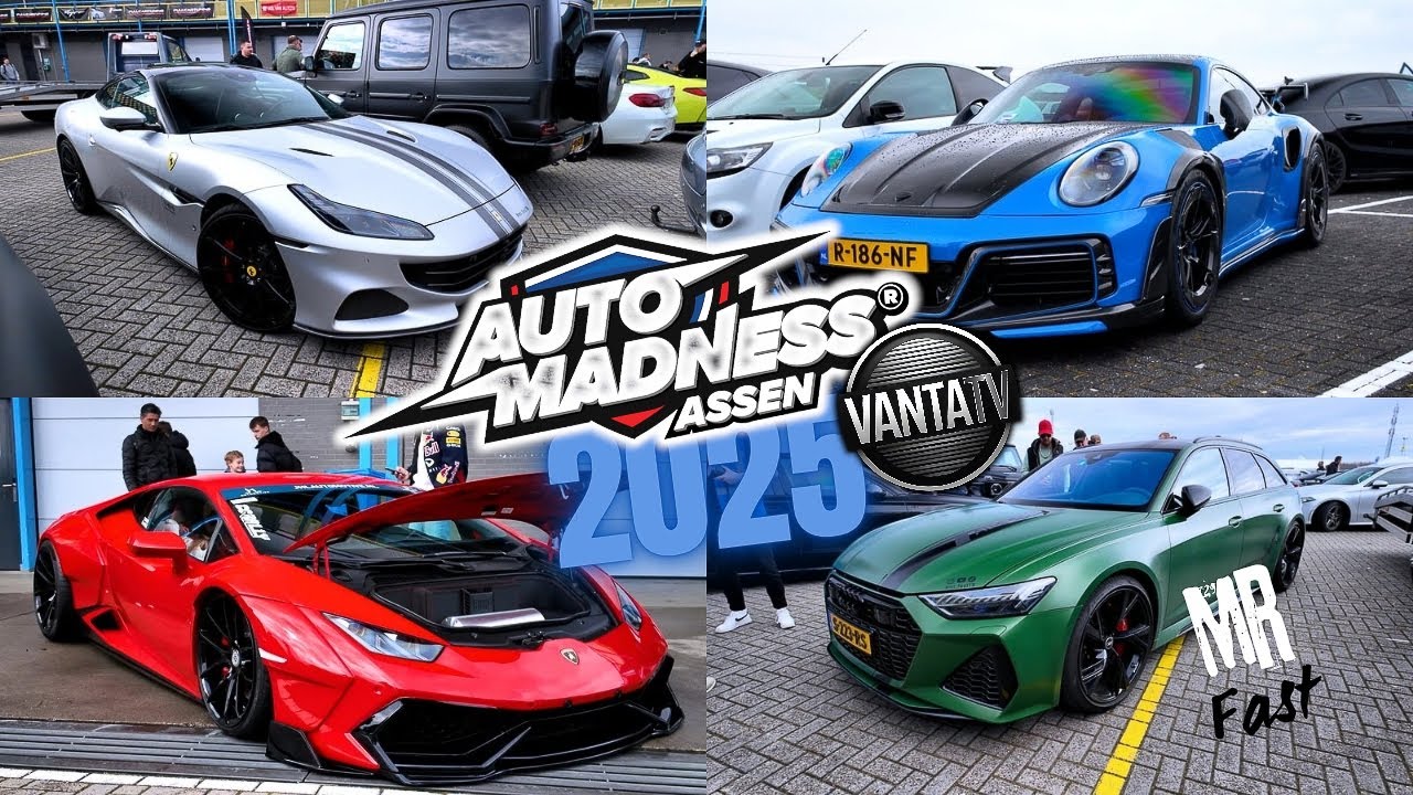AutoMadness Assen 2025: Supercars, JDM Legends & Widebody Monsters at TT Circuit!