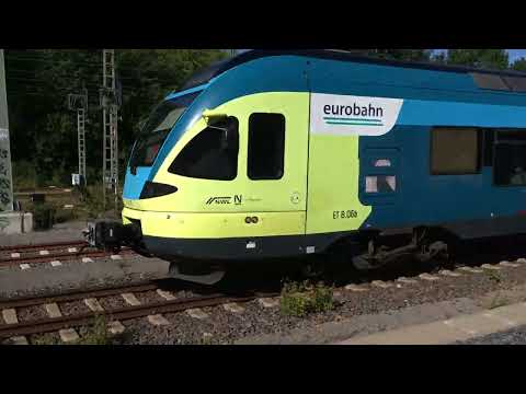 RB 72 nach Paderborn verlässt Altenbeken, August 2022