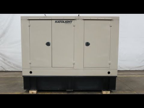 Katolight D150FGJ4T3 150 kW diesel generator, John Deere 6068HF285 eng, 448 Hrs Yr '08 - CSDG # 2416