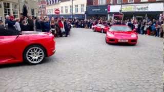 preview picture of video 'Piazza Italia Horsham 2013 Ferrari'