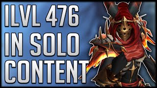 How To Gear Up ILVL 476 ALL BY YOURSELF - No Group Content Needed!