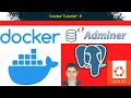 Create Multi Container App With PostgreSQL Adminer Using Docker Step By Step Guide Docker