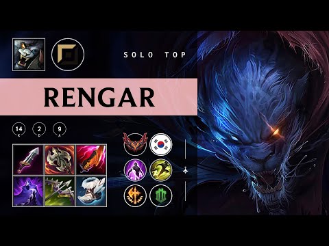 Rengar Top vs Jayce - KR Grandmaster Patch 25.23