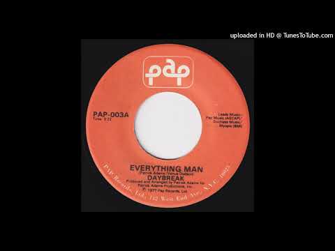 Rare Soul 45 Daybreak - Everything Man