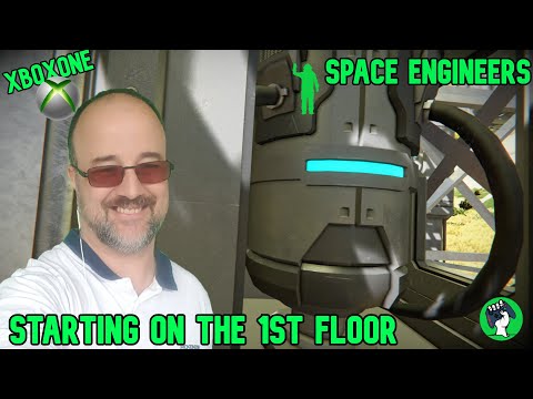 Space Engineers - Starting on the 1st floor (Survival Tutorial) #14 (xbox1)