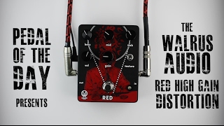 Video thumbnail for Walrus Audio Red High Gain Distortion Guitar Effects Pedal Demo Video by Pedal of the Day