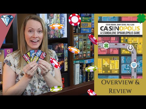 CASINOPOLIS | New Standalone Sprawlopolis, A Solo and Cooperative City Building