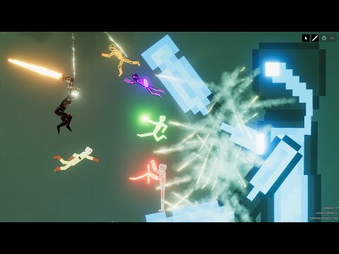 CYBERNATIC Faction vs Saitama vs Dark Soul boss │ PEOPLE PLAYGROUND