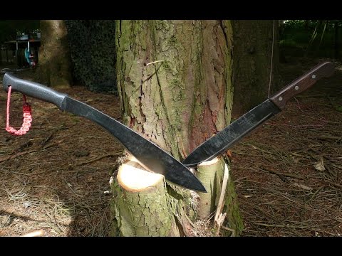 machete's - linder machete vs cold steel kurki