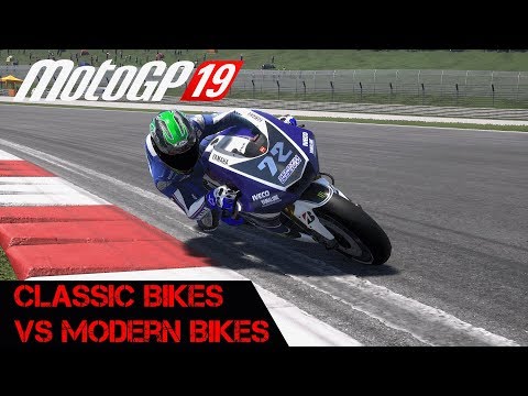 Modern MotoGP VS Classic MotoGP - MotoGP 19 Experiment