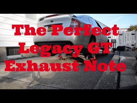 Legacy GT Invidia Q300 Catback Install & Sound Clips