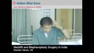 Roshan Vance, US patient video testimonial India
