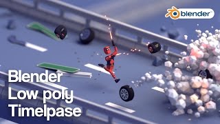 low poly com blender!