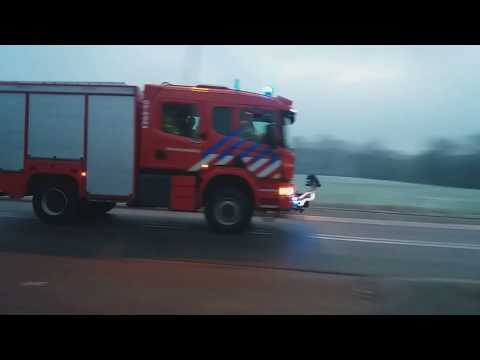 Uitruk brandweer Elburg (31-1-2019) P1 Voertuig Letsel A28 Re 75,0 OLDEBROEK 066941