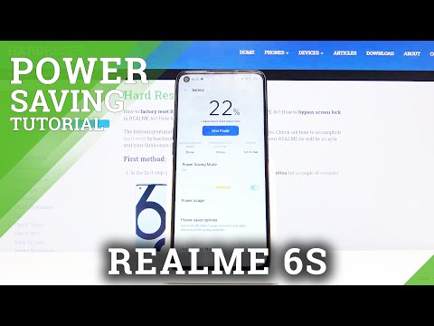 How to Enter Power Saving Mode in REALME 6s – Save Battery