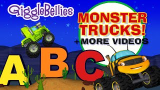 Monster Truck ABCs - Learn the ABCs & More Monster Trucks for Kids