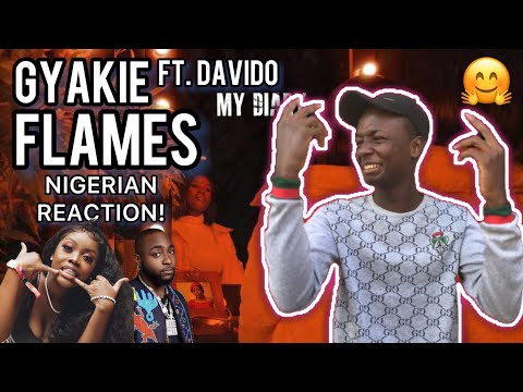 Nigerian🇳🇬 reacts to Gyakie & Davido - FLAMES (Official Audio) | First Time Listening!🇬🇭