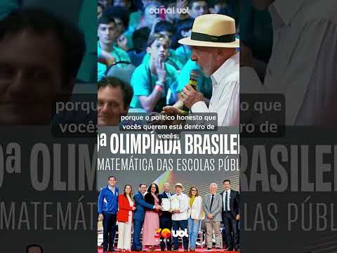 Lula: ‘Quando chegarem à conclusão de que todo político é ladrão, entrem vocês para a política’