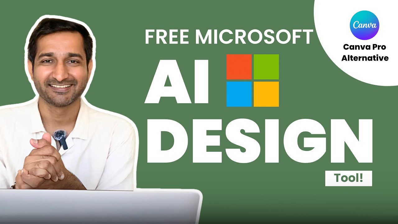 Microsoft Designer Tutorial: Elevate Your Designs with AI | Canva Alternative
