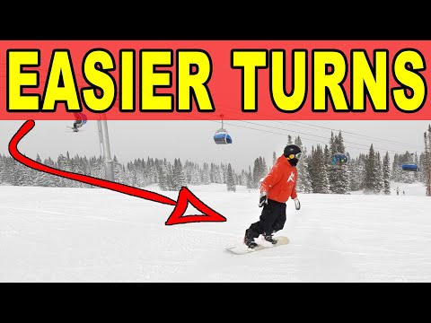 The Ultimate Guide To Changing edges On A SNOWBOARD | Toe and Heel Side Turns