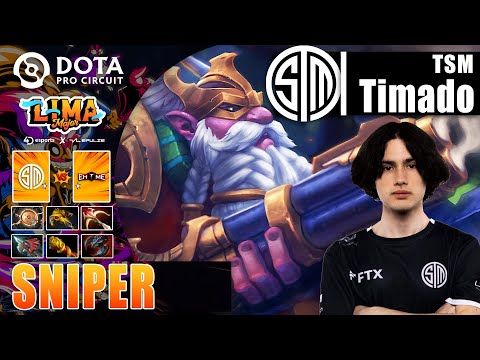 TSM vs EHOME | TIMADO SNIPER CARRIED THE GAME WITH BROKEN BUILD | LIMA MAJOR 2023 Dota 2 Highlights