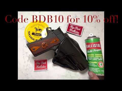The Leather Holster Break-In Mistake: Why Not to Use Leather Conditioner | 1791 Gunleather