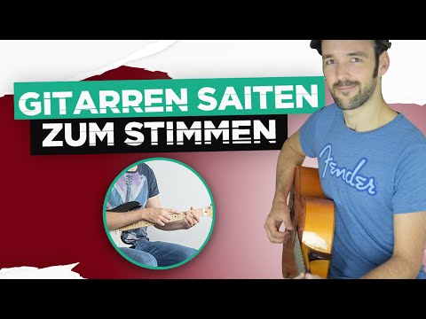 Tuning a guitar - tuning tones